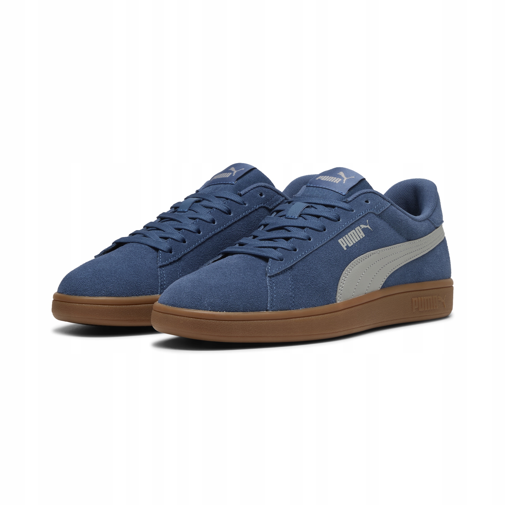 Buty męskie sportowe Puma Smash 3.0 39098428 niebieskie zamsz 44