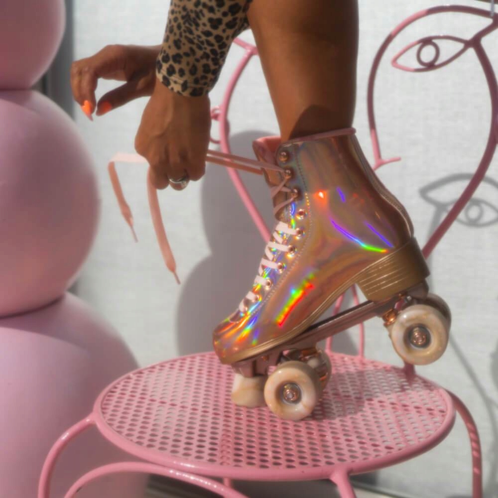 IMPALA WROTKI ROLLER SKATES Marawa Rose Gold 38 Kolor Różowy Złoty