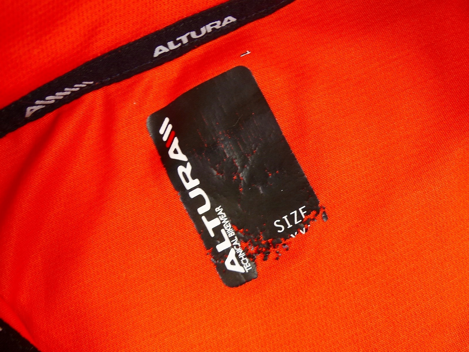 ALTURA ZIP ORANGE KOSZULKA ROWEROWA rozm.M/L Kod producenta 01