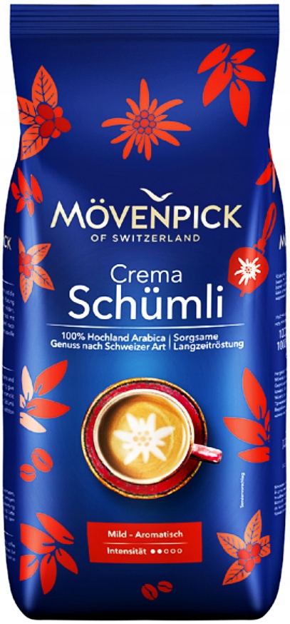 Levně Movenpick Schumli 100% Arabica Káva zrnková 1 kg