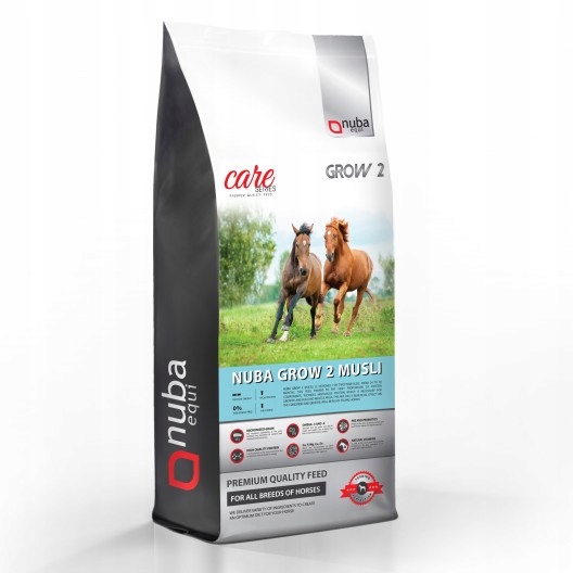 Nuba Grow2 Musli 2G pasza dla koni dwuletnich 20kg