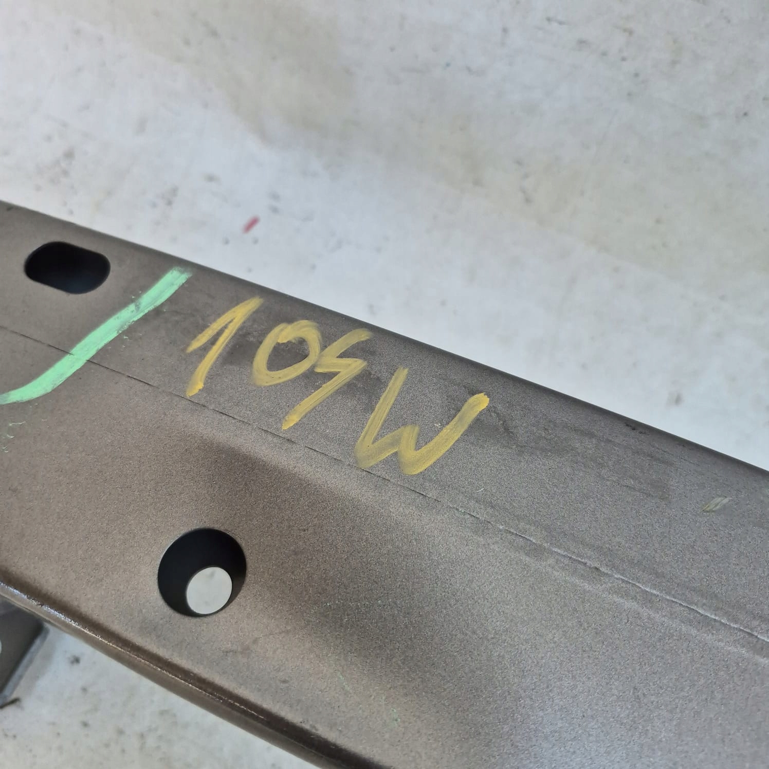 TOYOTA AURIS II 2 12-18 bumper support front front