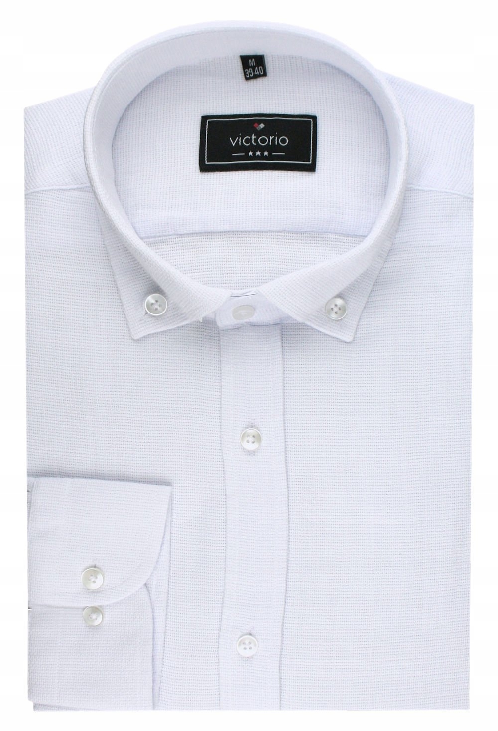 Košile z lehkého bavlněného úpletu Victorio Jednoduchý Střih XXL