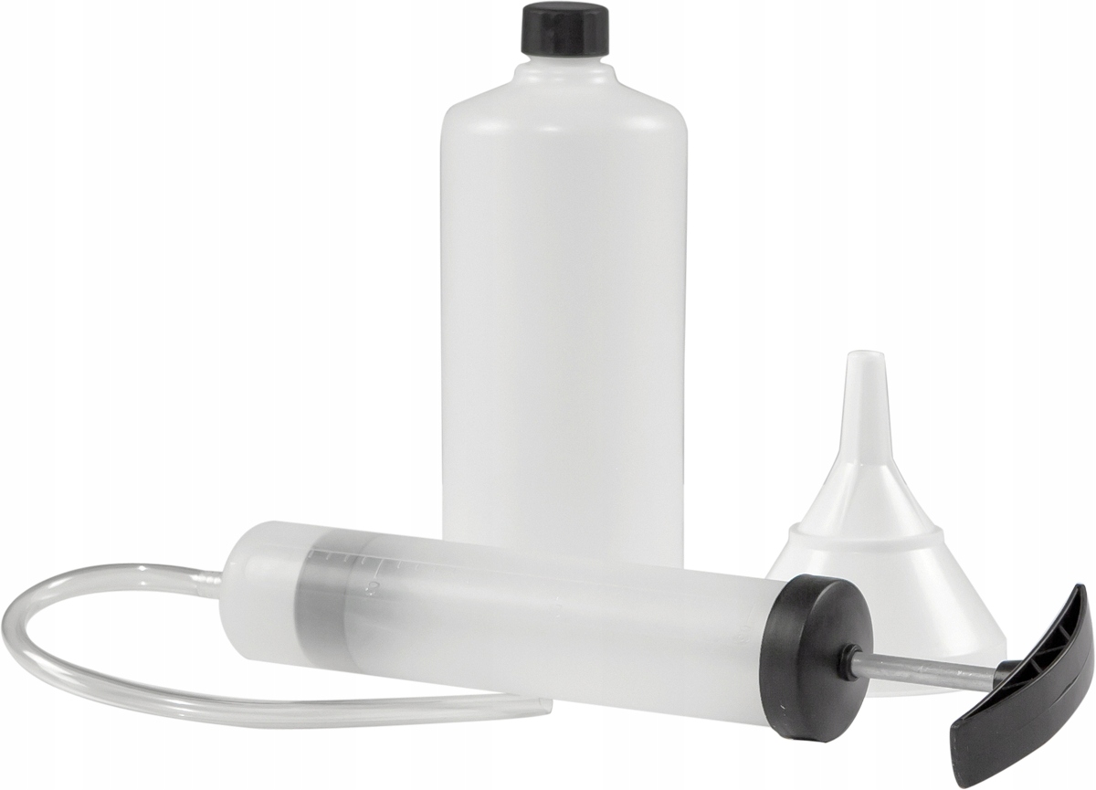 ZESTAW SERWISOWY DO ŚCIĄGANIA ODSYSANIA OLEJU PALIWA AL-KO POMPKA LEJEK