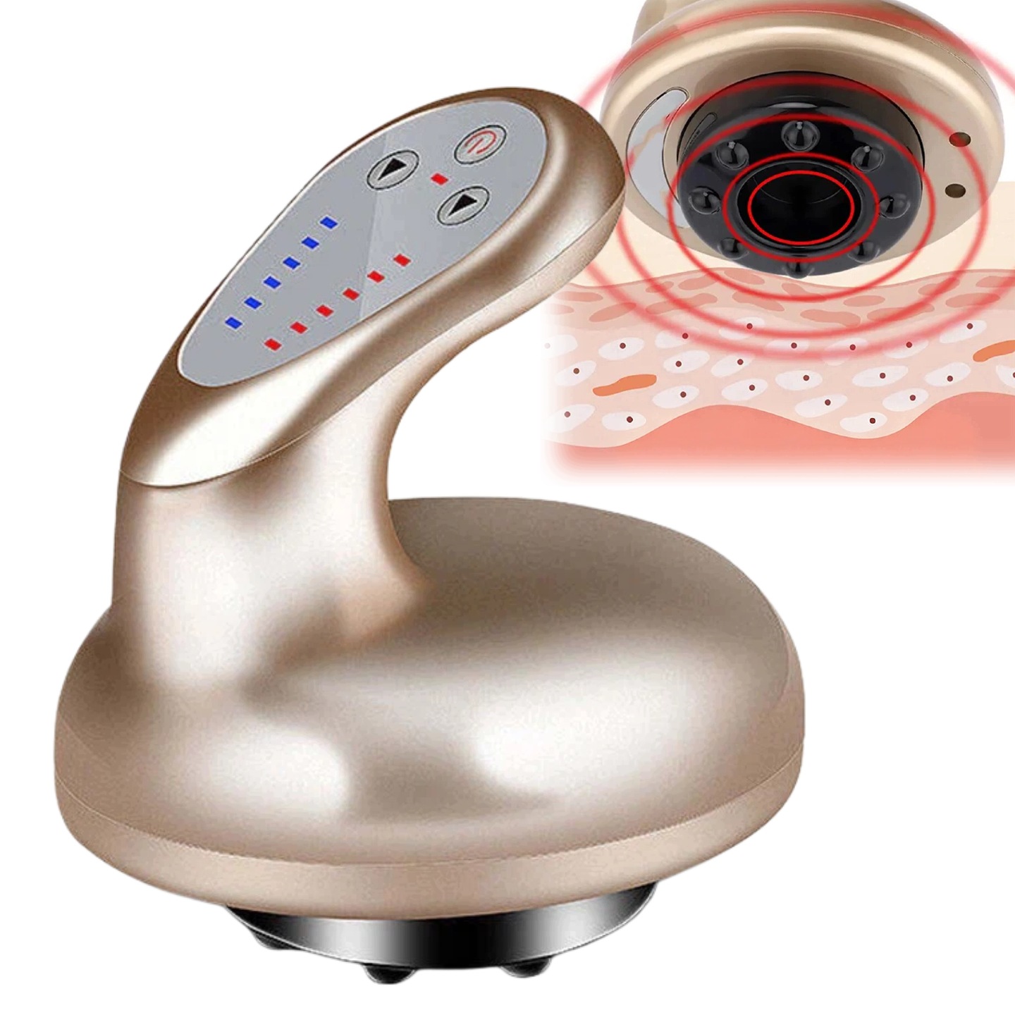 Elektrické zařízení Gua Sha, zařízení pro terapii horkými obklady