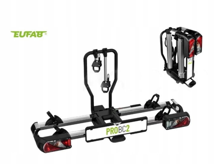 Bagażnik rowerowy Eufab ProBC2 na 2 (+1) rowery (Również E-Bike)