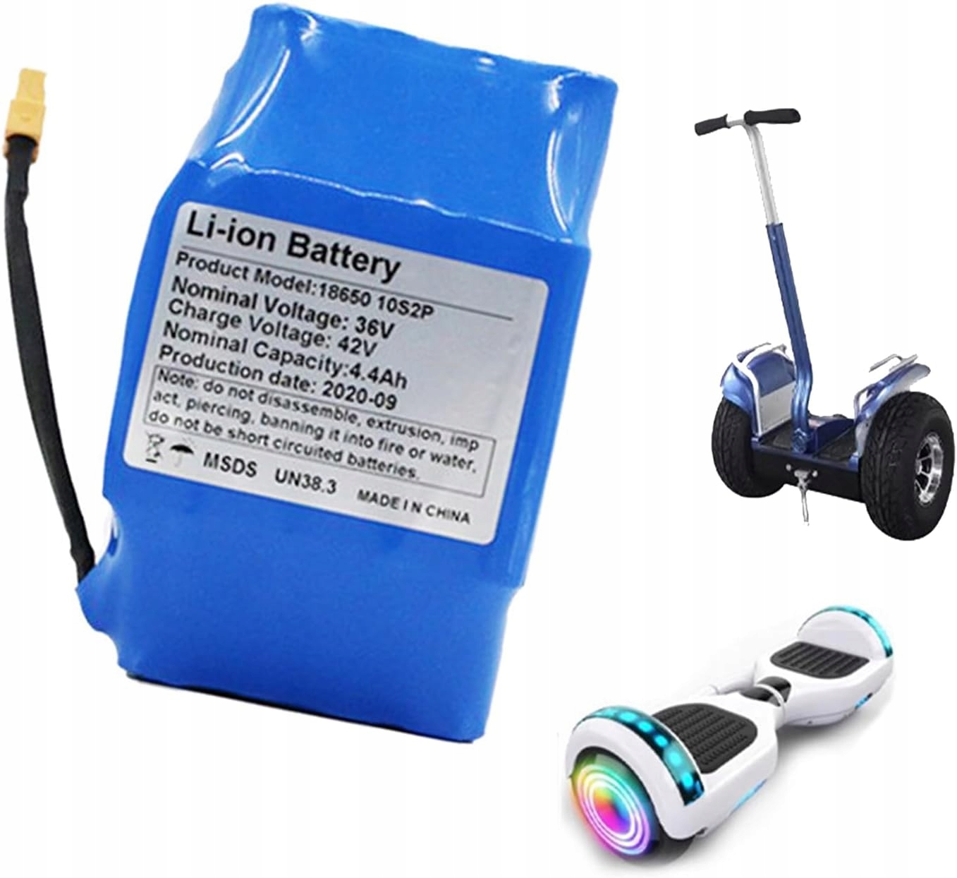 Bateria Akumulator do Hoverboard Deska Deskorolka Manta Samsung 10S2P 4.4Ah