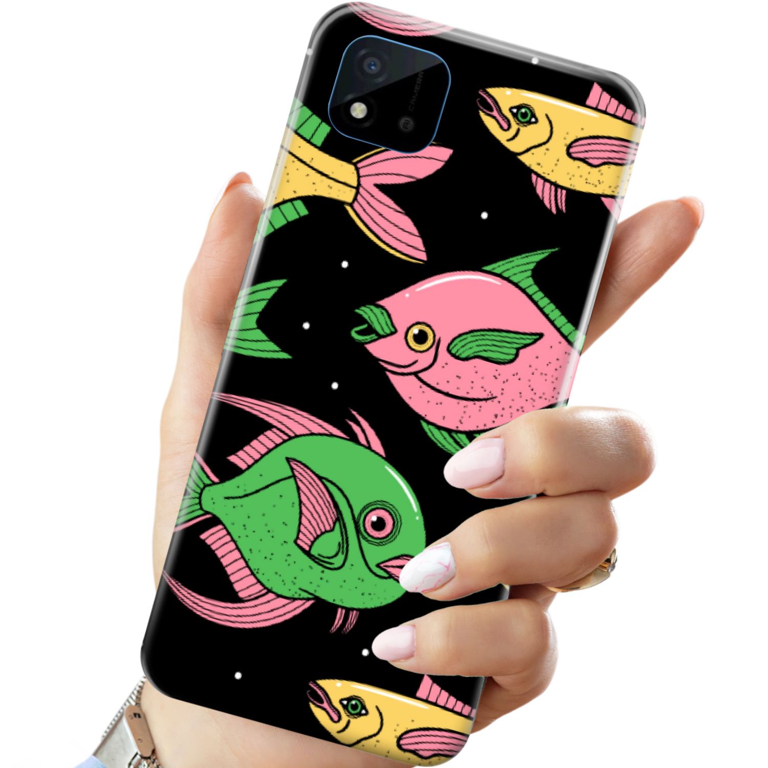 

Etui do Realme C11 2021 C20 Ryby Rybki