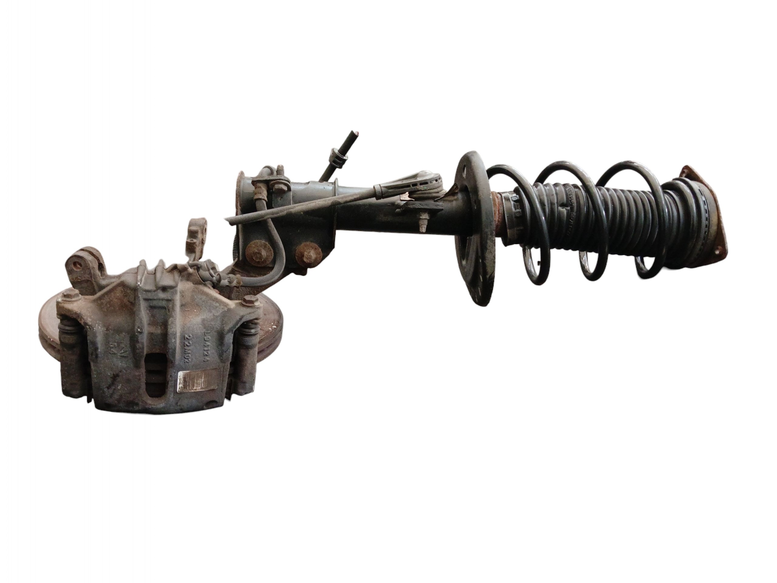 McPherson swing shock absorber left front OPEL CORSA F 9837410780