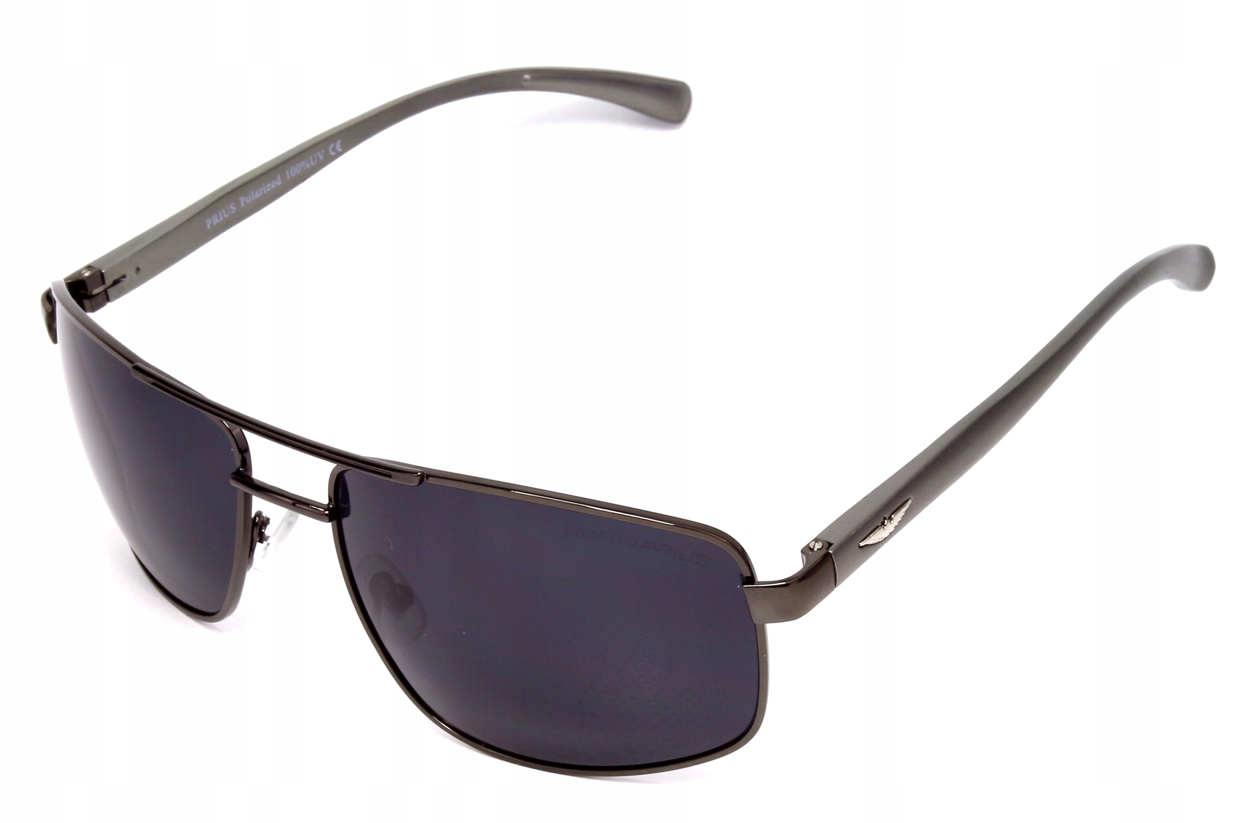 Męskie Okulary Polaryzacyjne Aviator Prius do Samochodu ALU, UV400, FLEX Marka Prius