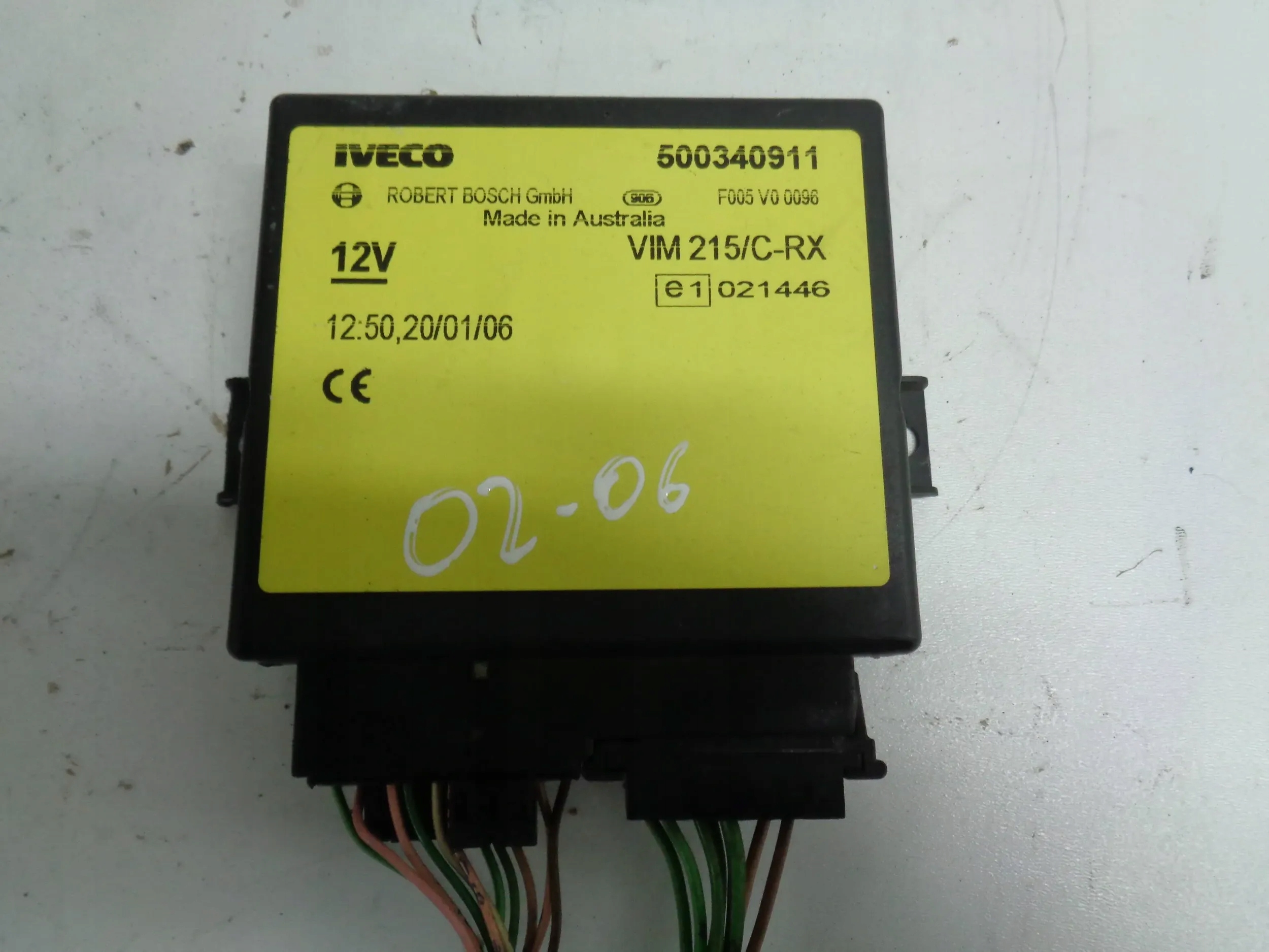 IVECO DAILY III MODULE DE LA SERRURE CENTRAL 500340911