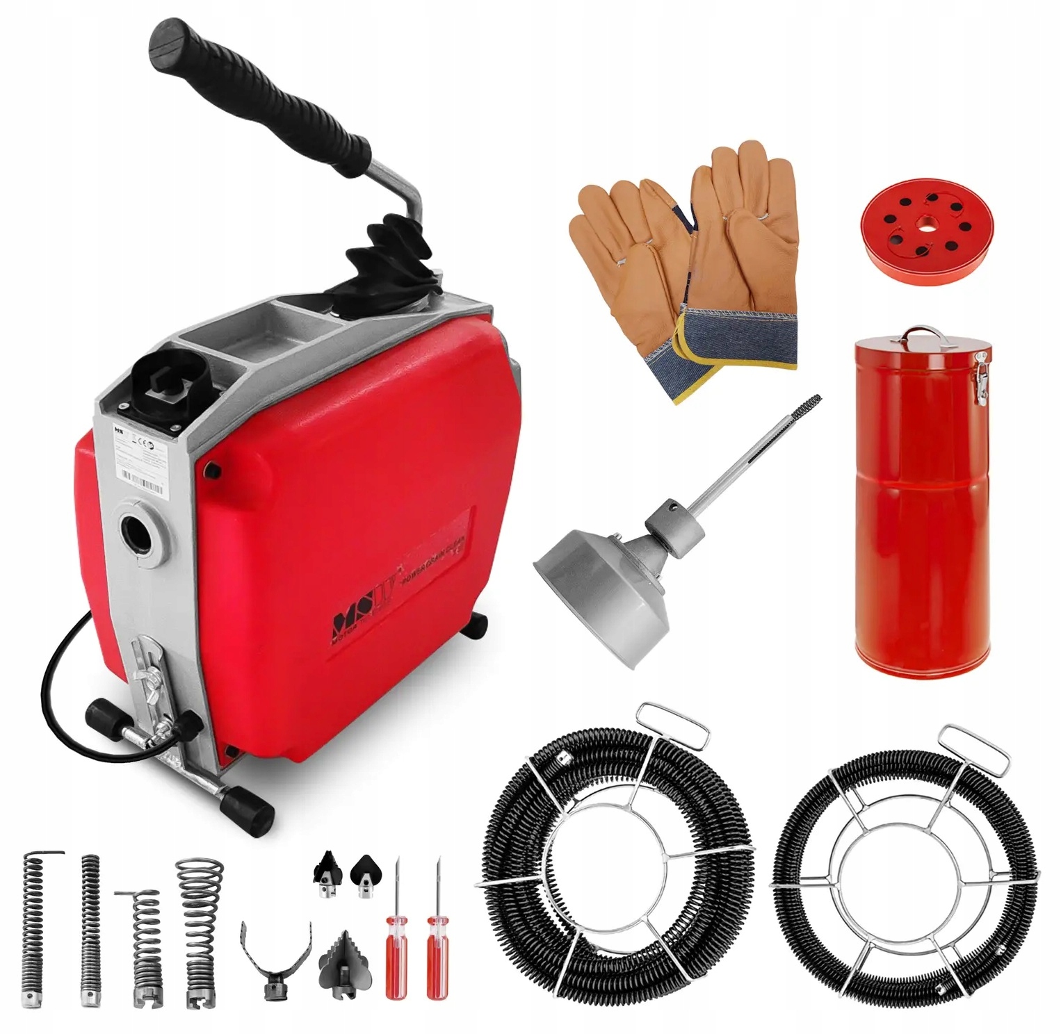 Przepychacz do rur 570W 400obr./min do Ø 20-150mm Msw Drain Clean 2.3E