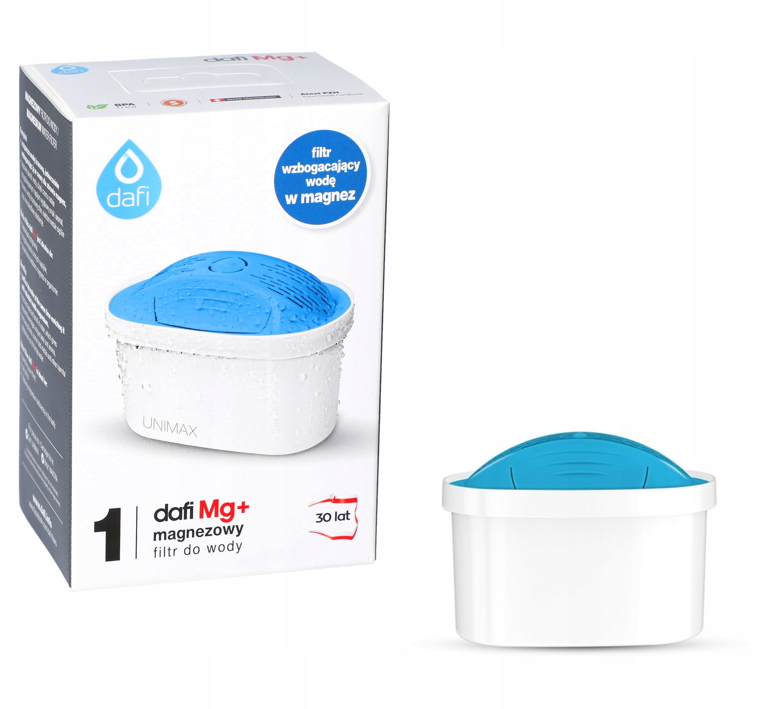 

Filtr wkład Dafi Unimax Mg+ Magnezowy