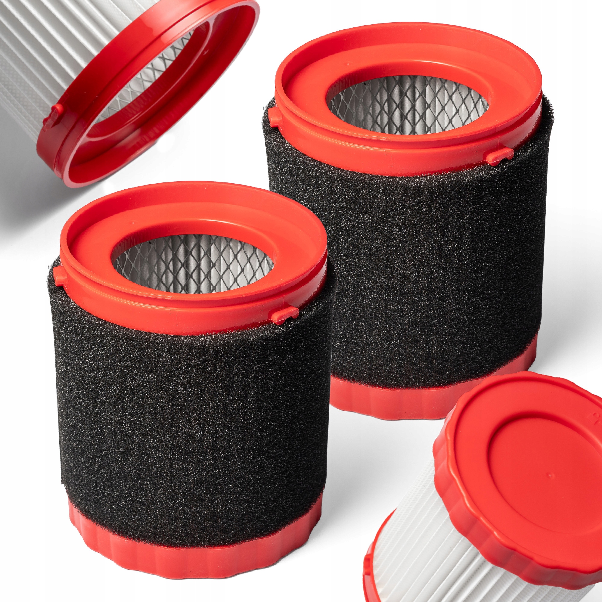 2x Omyvatelný filtr do vysavače Bosch 18V-10 L pěnový předfiltr houbička