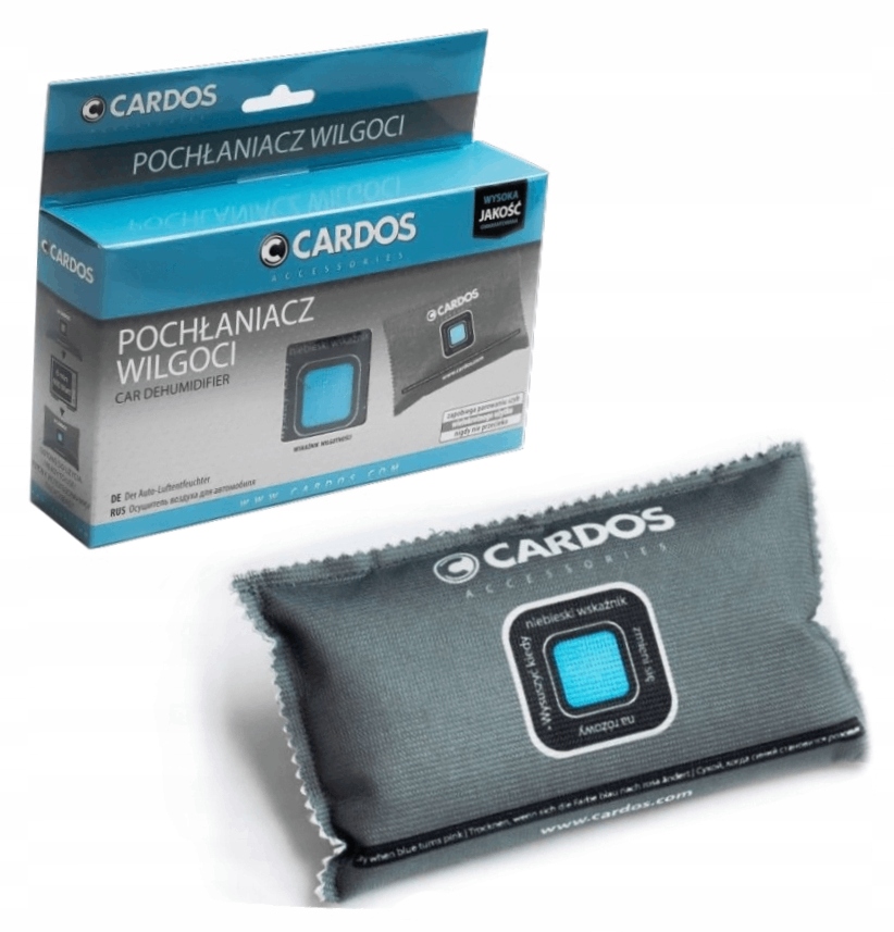 K2 CARDOS POCHŁANIACZ WILGOCI OSUSZACZ AUTA UNIWERSALNY PINGI