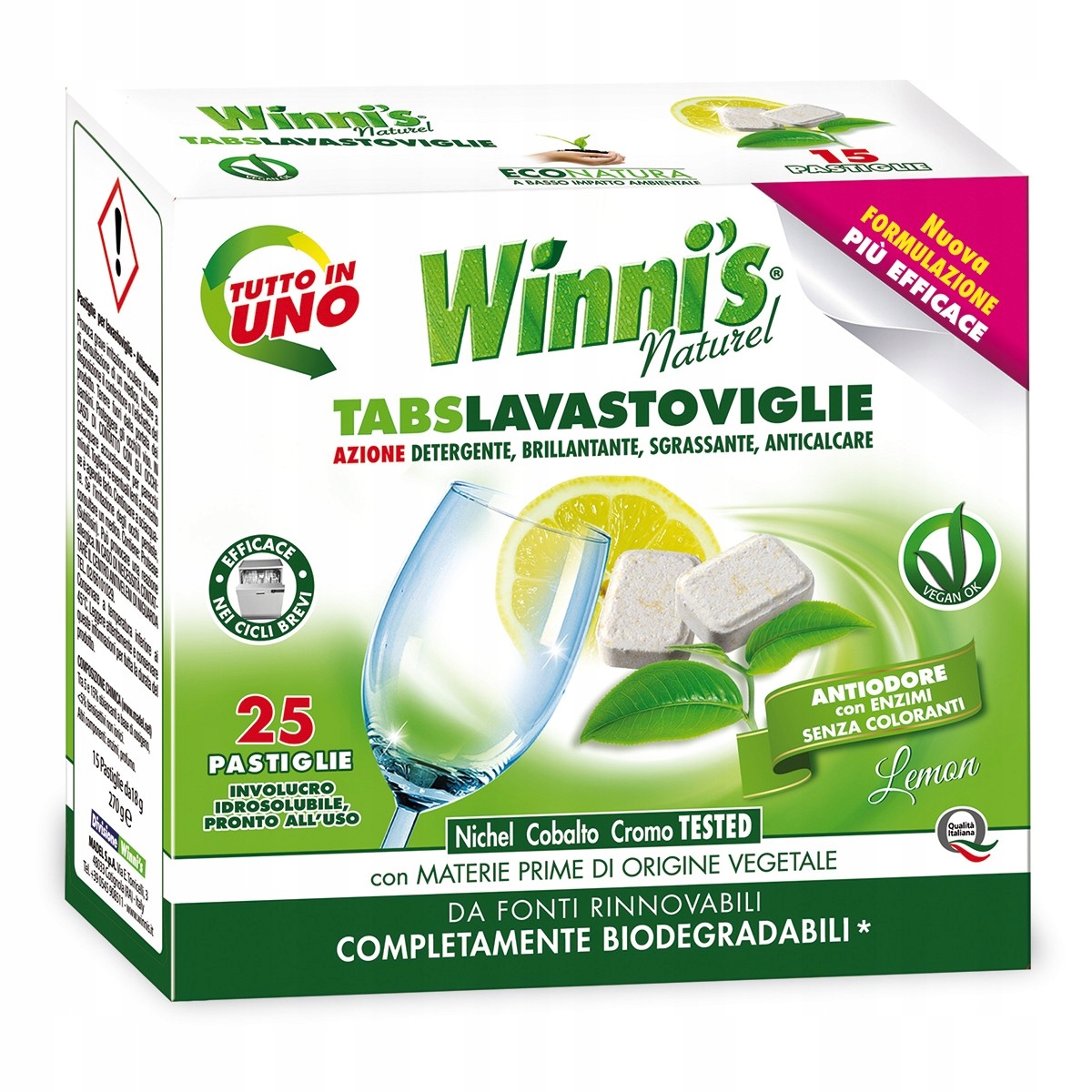 

Tabletki Do Zmywarek Ekologiczne 25 Sztuk Winni's