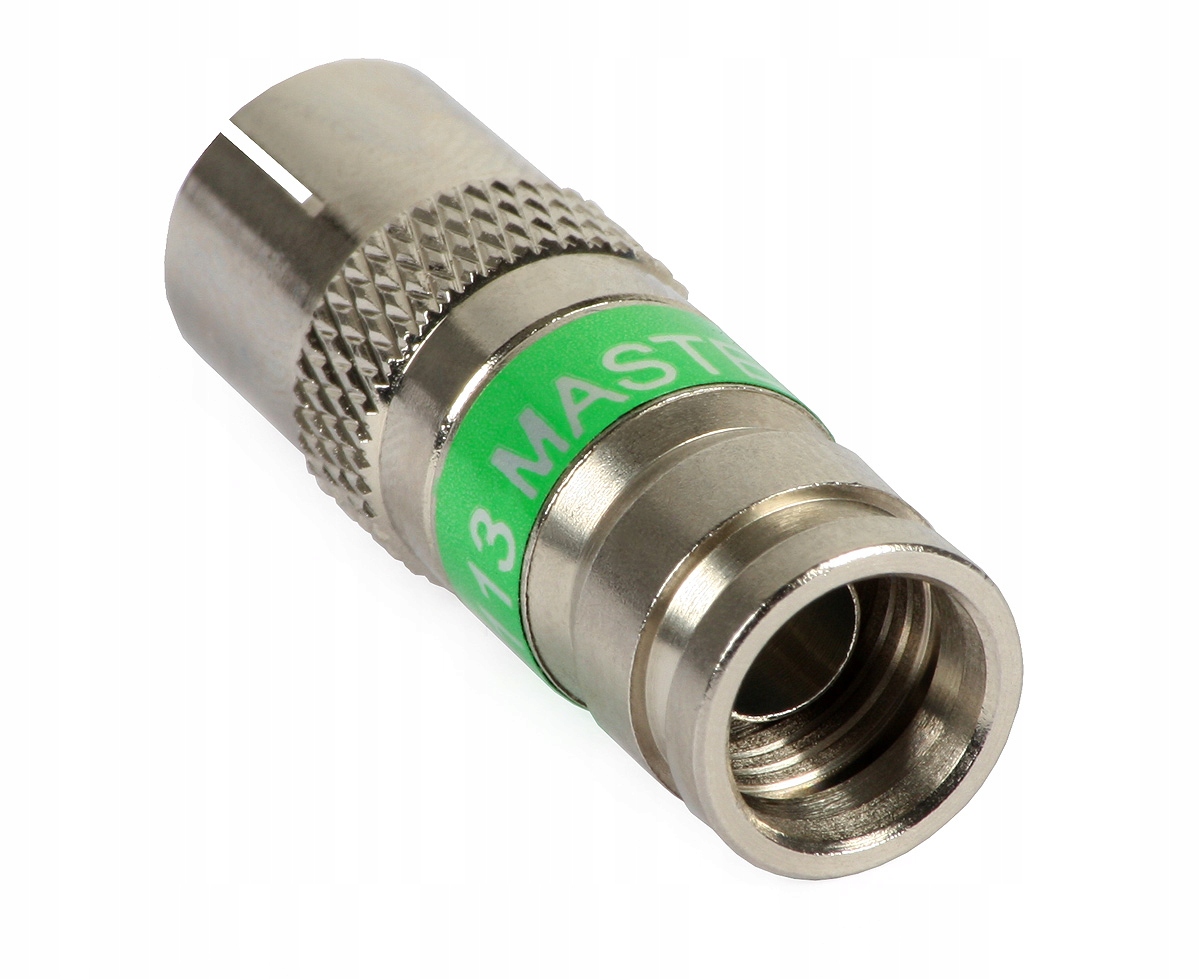 Wtyk antenowy TV żeński kompresyjny na TRISET Marka Digma