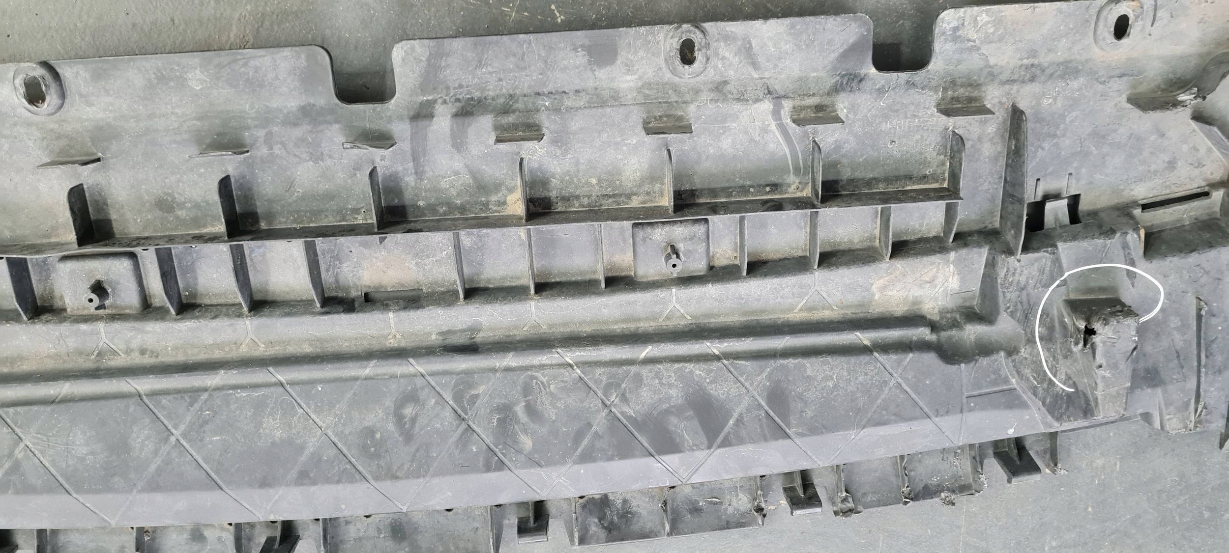 SQ5 80A Q5 Blende Abdeckung abdeckung unter Stoßstange SLINE 80A807233B