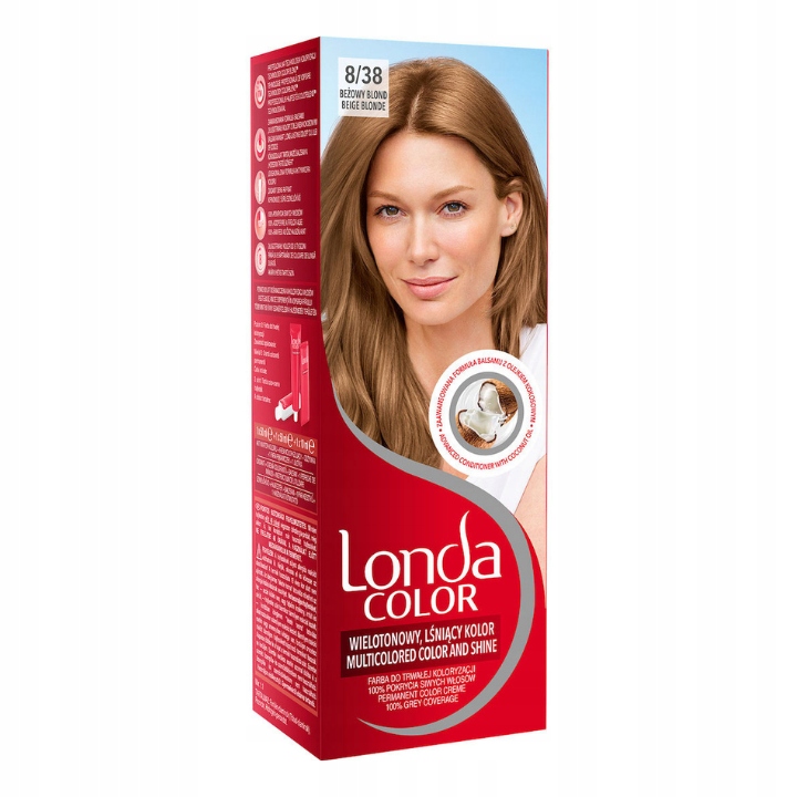

Londa Color Farba do Włosów Beżowy Blond 8/38