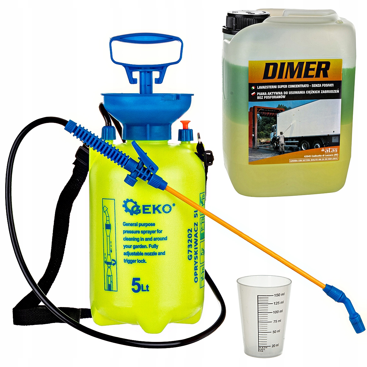 

Dimer 5kg piana aktywna opryskiwacz 5l