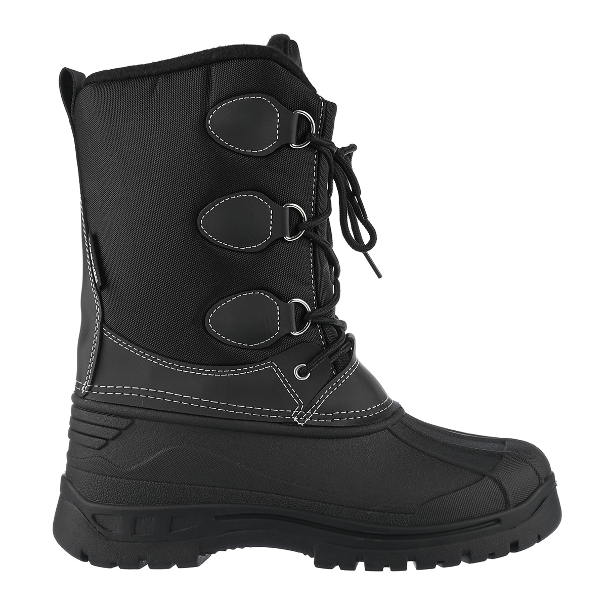 Pánské vysoké zateplené pohodlné sněhule Vertigo Alpes Busi černé, velikost 46