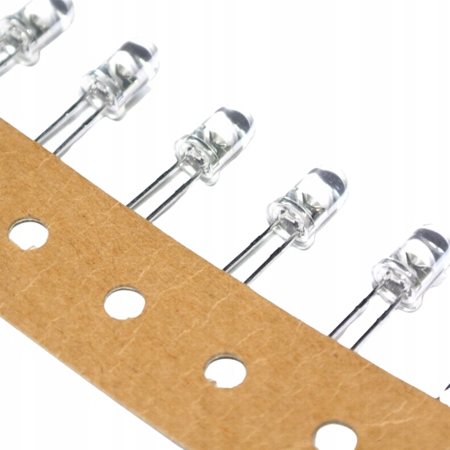 Led 5mm żółta 40mcd 30' 2.5V Kingbright L-53YC-TNR2.54 [10szt]