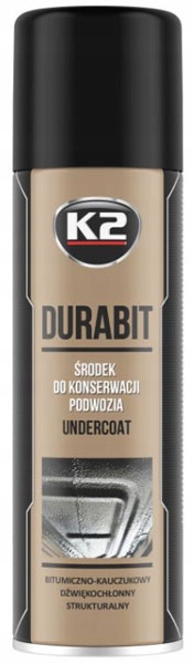 

K2 Durabit Undercoat Baranek do podwozia czarny