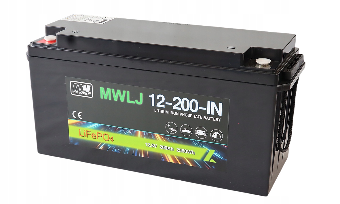 Akumulátor LiFePO4 12.8V/200Ah In Mwpower