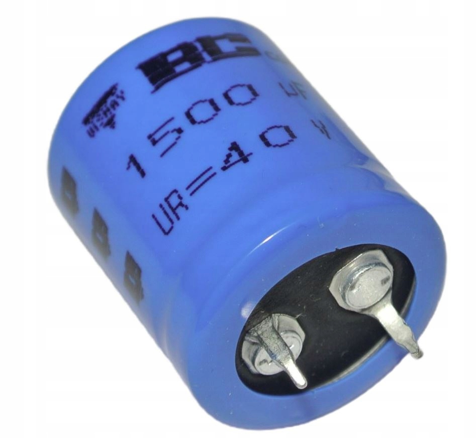 1500uF 40V 105' Kondensator Vishay 22x26 Snap-In MAL205857152E3 [1szt]