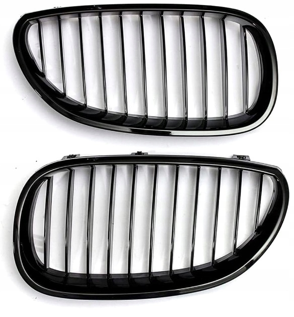

Bmw 5 E60 03- Grill Nerka Atrapa Czarny Połysk L+p