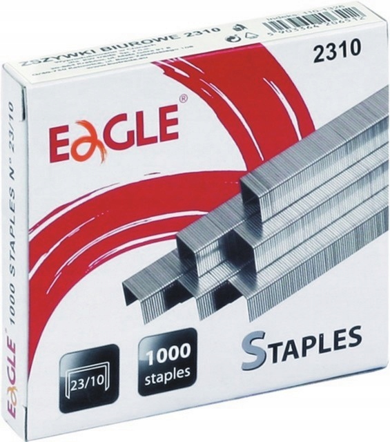 

Zszywki 23/10 Eagle 1000 szt.