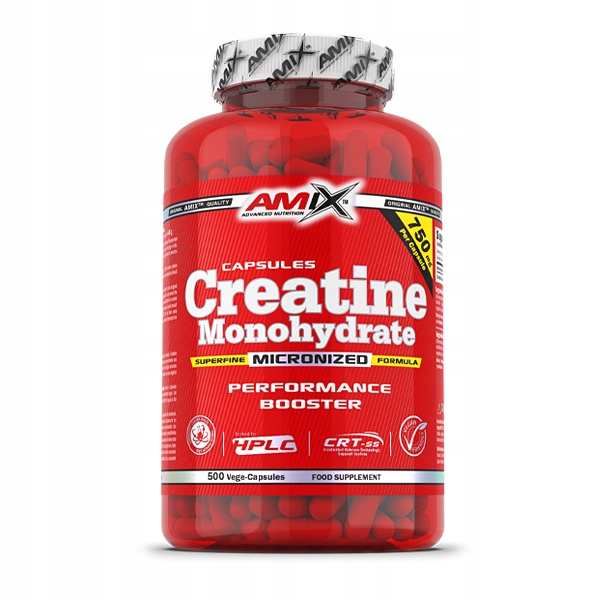 Creatine Monohydrate 500 kapslí