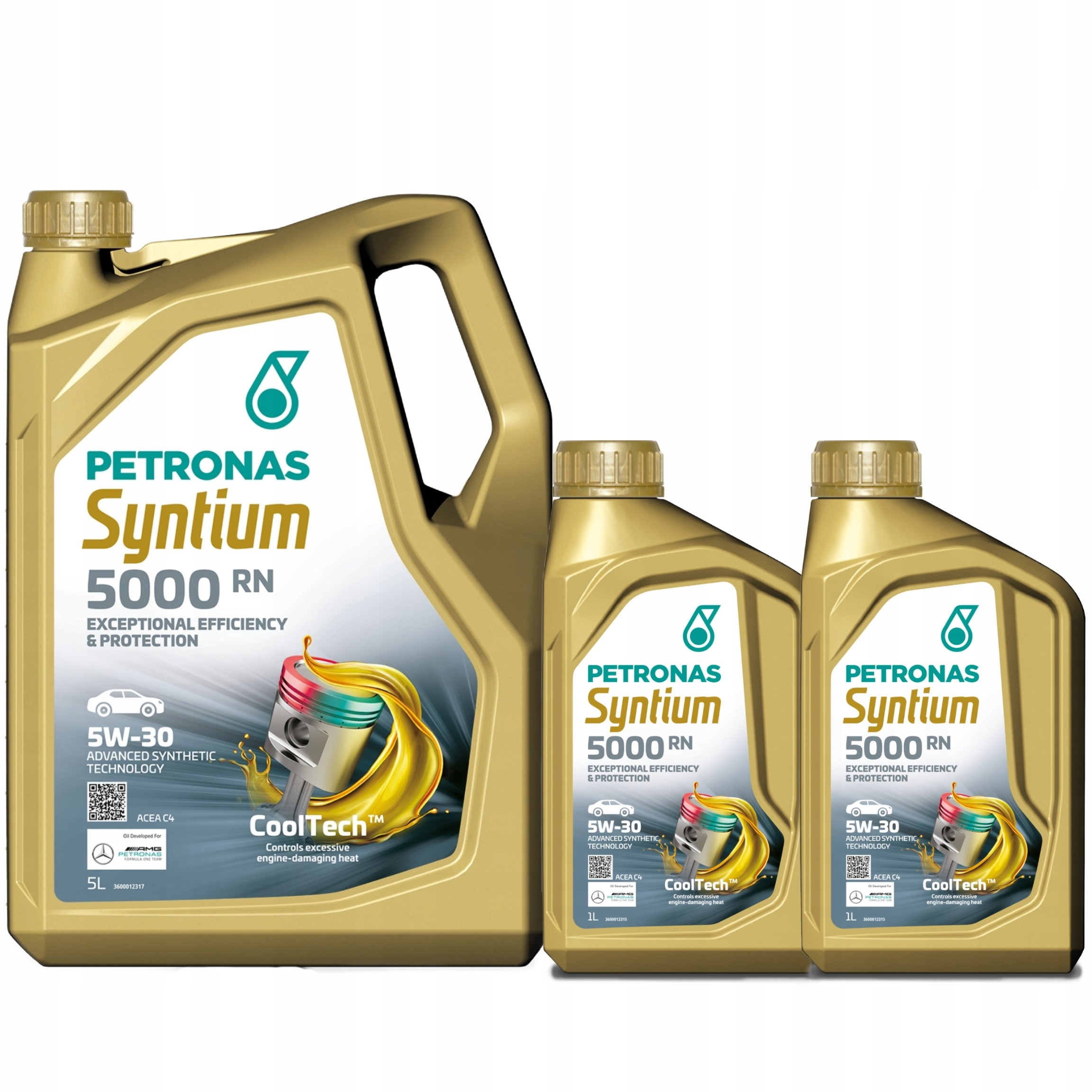 Petronas Syntium 5000 Rn 5W-30 5L Petronas Syntium 5000 Rn 5W-30 1L x2
