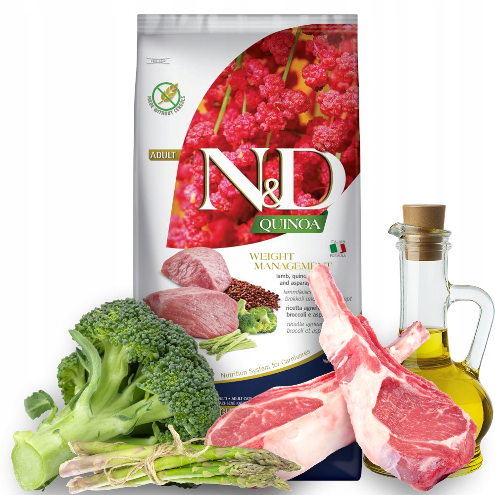 Nd Quinoa Weight Management 5kg Cat Adult