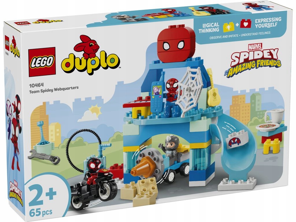Lego 10464 Duplo Úkryt pavoučího týmu