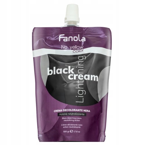 Fanola No Yellow Color Black Lightening Cream krém pro zesvětlení vlasů 500