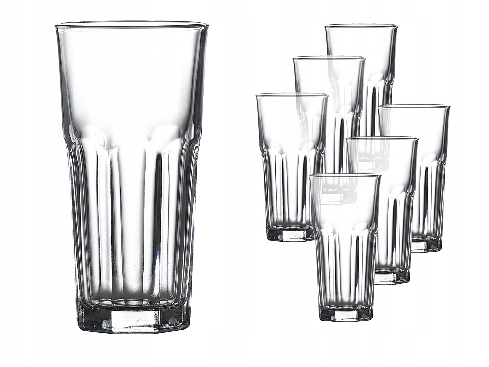6 szklanek wysokich drink 360 ml ARAS LAV