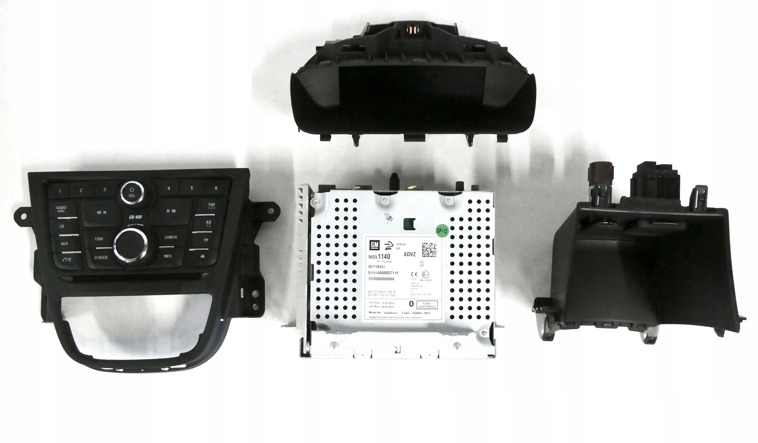 RADIO display CD 450 BLUETOOTH USB OPEL MOKKA