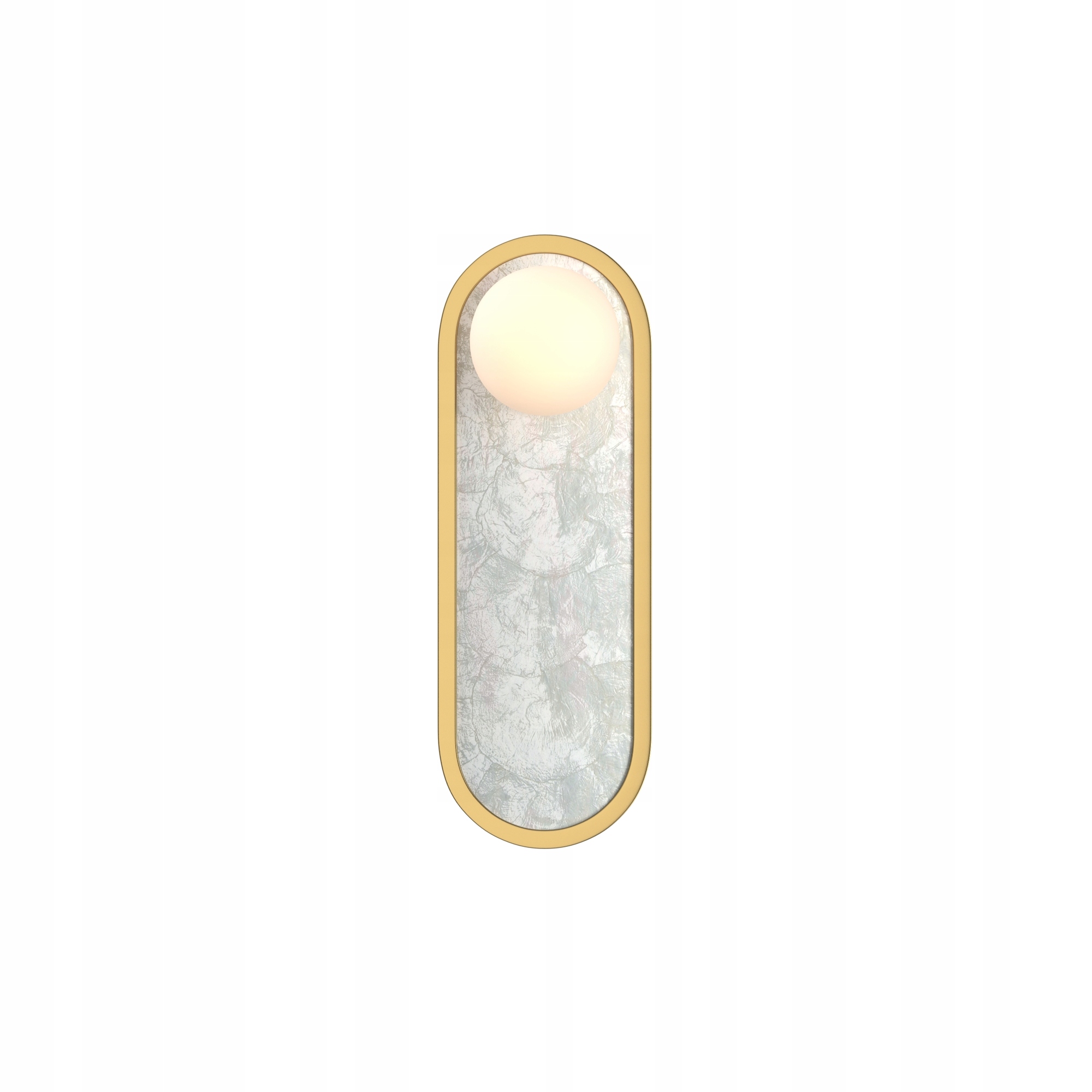 Maytoni Blink Led nástěnné svítidlo 20W oválná mosaz/bílá Cct 2700-4000K