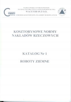 Knnr 1 Roboty ziemne, Wacetob