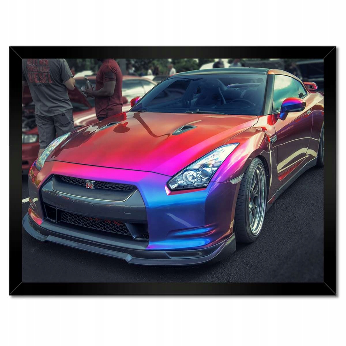 Plakáty v rámu 40x30 Nissan Gtr Auto
