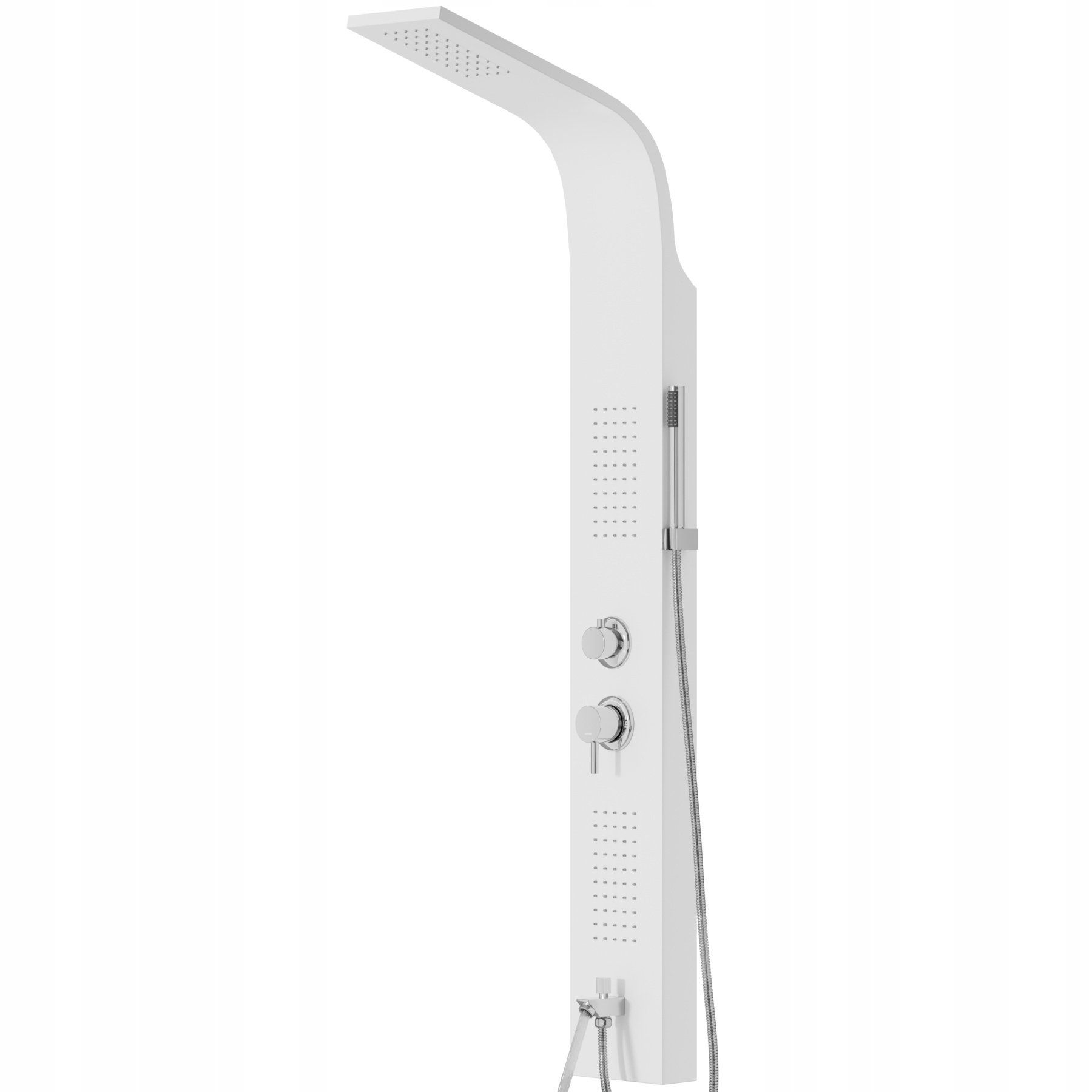 Sprchový panel Corsan Alto Termostat Bílý