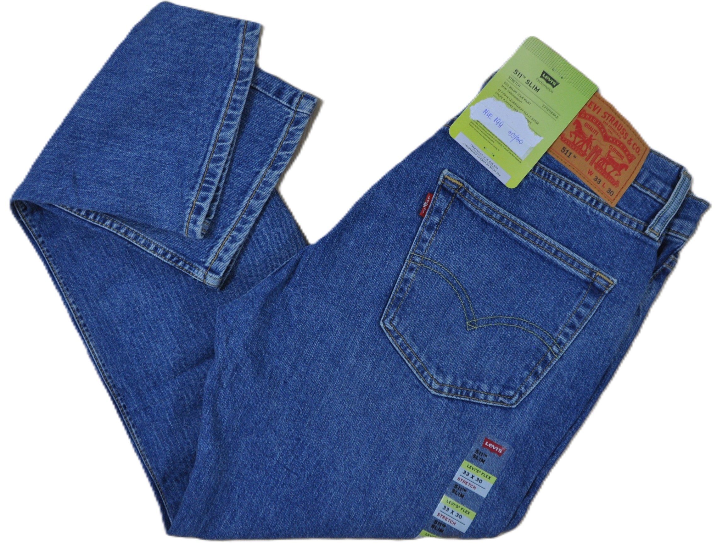 Stretch Jeans Levi's 511 W31 L32 Levi's 511 Grey Stretch Slim