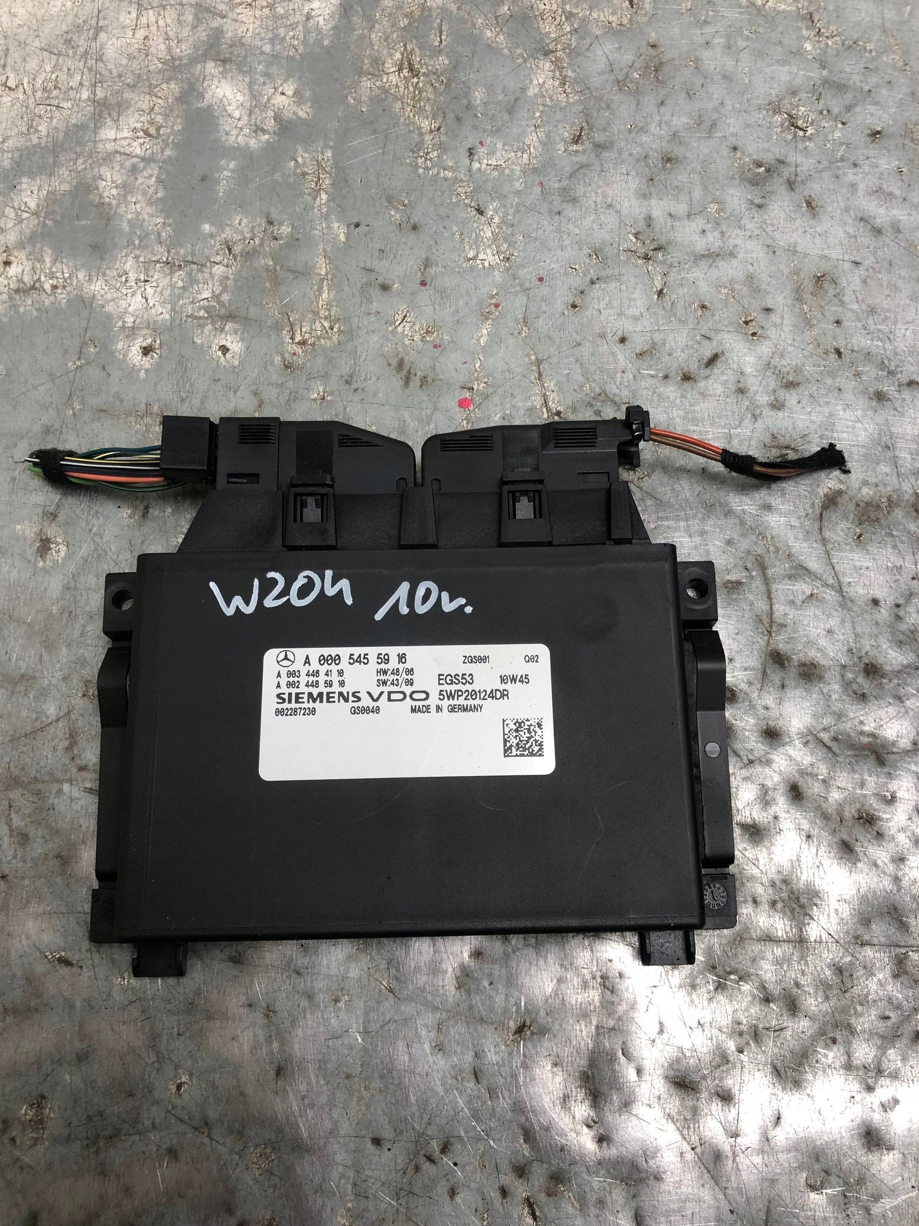 Bedienteil Getriebe getriebe MERCEDES W204 A0005455916