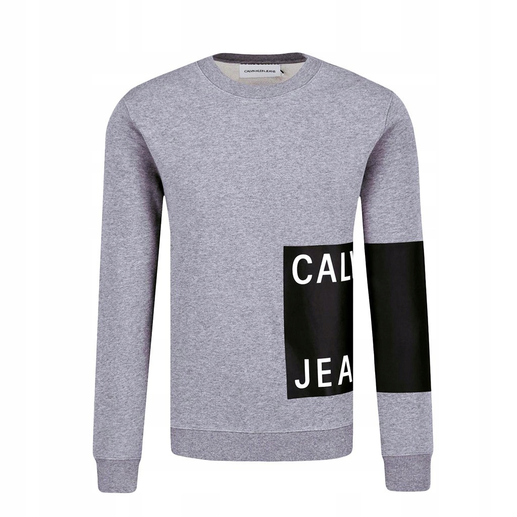 Mikina Calvin Klein Jeans Regular J30J309524 Šedá