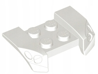 

Lego 44674 Nadkole Błotnik 2x4 Białe Nowe (1g)