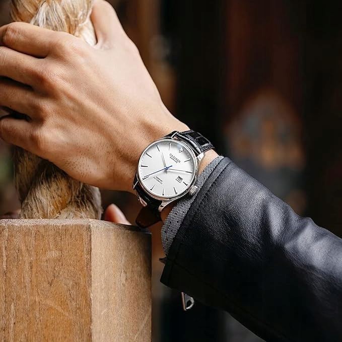 Automatyczny Zegarek Męski Cadisen Marka Inna marka