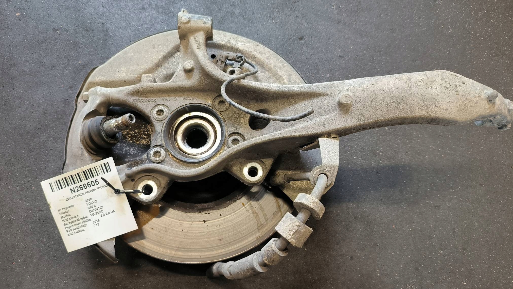 otoč pravá predok 31682225 VOLVO S90 II