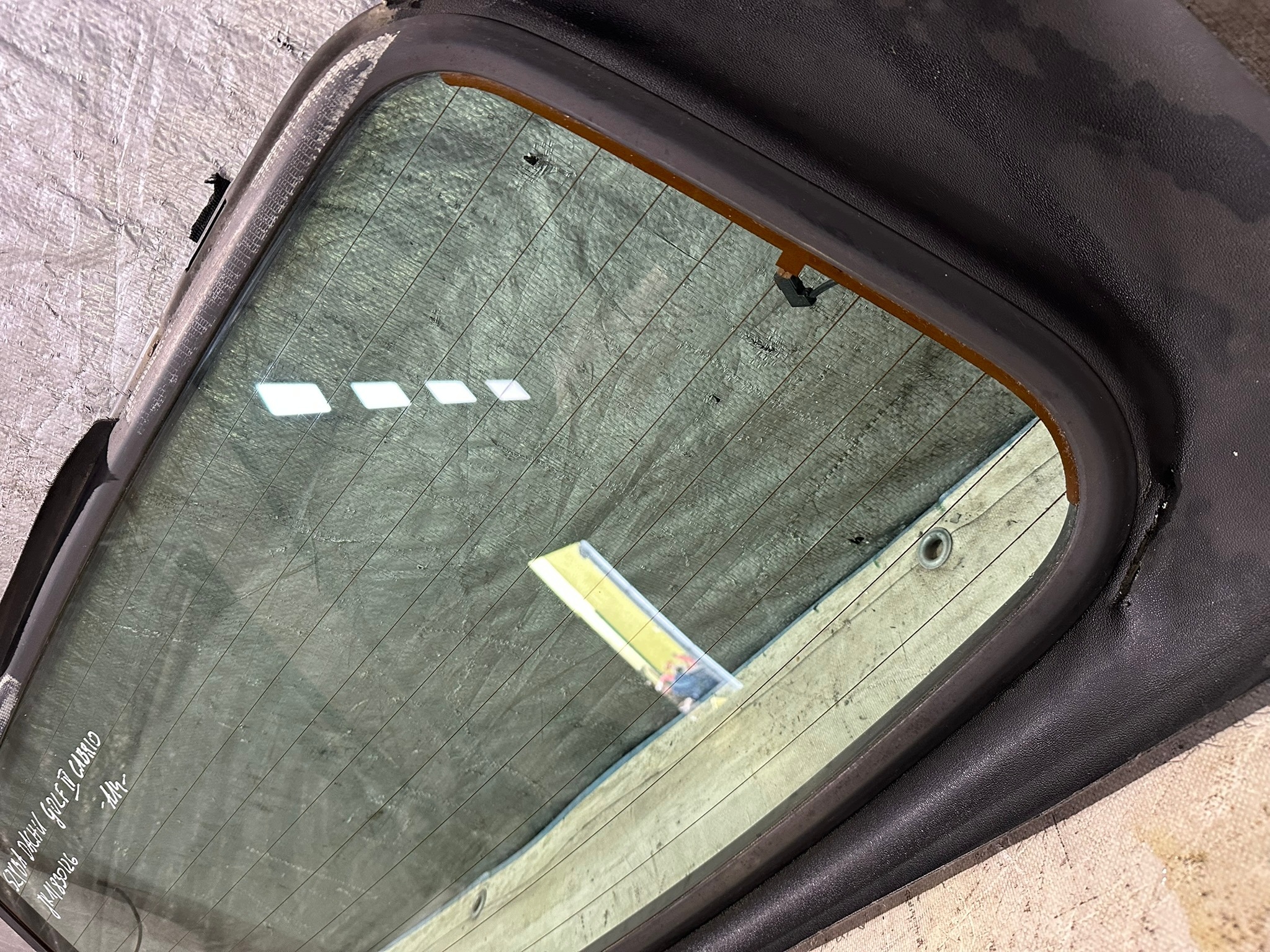 FENSTER dach VOLKSWAGEN GOLF IV CABRIO