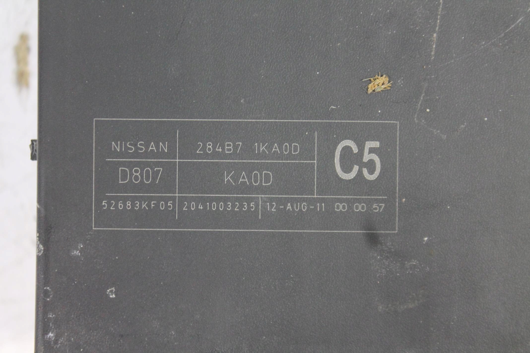 module control unit BCM 284B71KA0D JUKE F15 10-18
